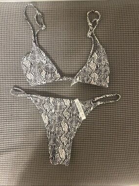 Ark Swimwear snake print bikini